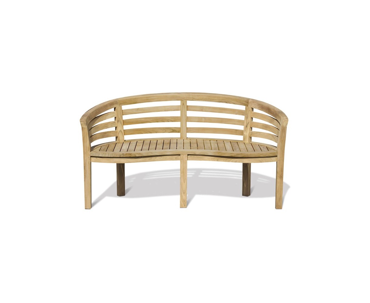 Wimbledon teak banana 2025 bench