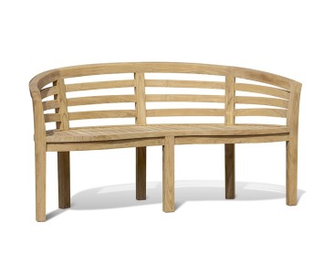 Kensington Teak Banana Bench