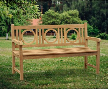 Albemarle Decorative Outdoor Bench - 1.5m