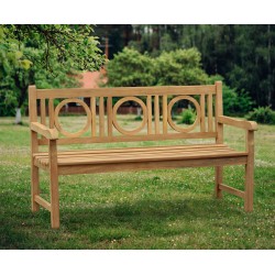 Albemarle Decorative Outdoor Bench - 1.5m