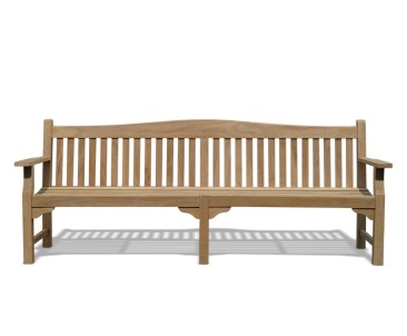 Tribute Large Teak Memorial Bench - 2.4m