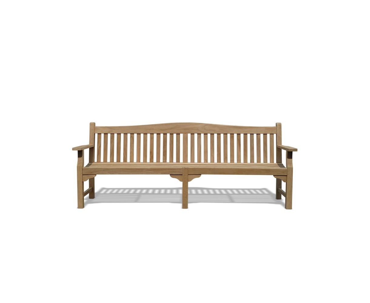 Tribute Large Teak Memorial Bench - 2.4m