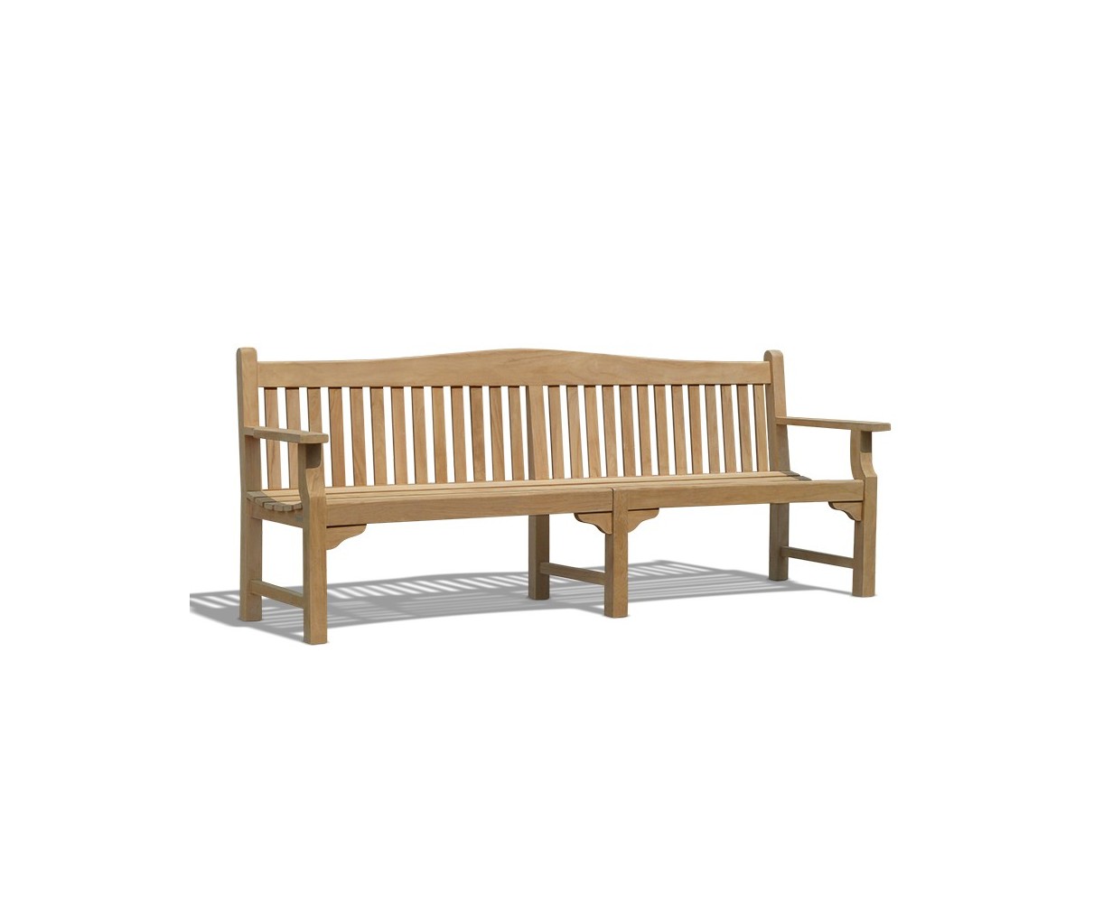 Tribute Large Teak Memorial Bench - 2.4m