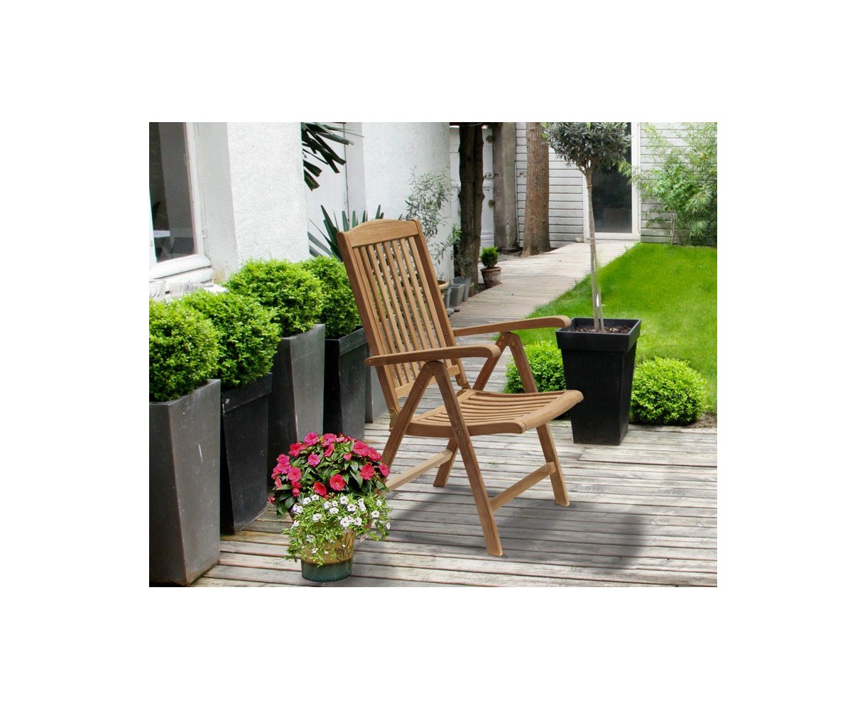 monaco reclining garden chair