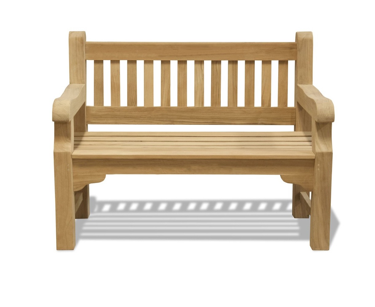 Braemar 2 Seater Teak Garden Bench 12m