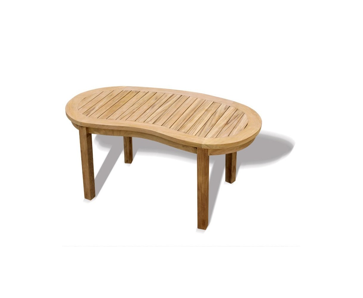 Deluxe Teak Banana 4ft Coffee Table