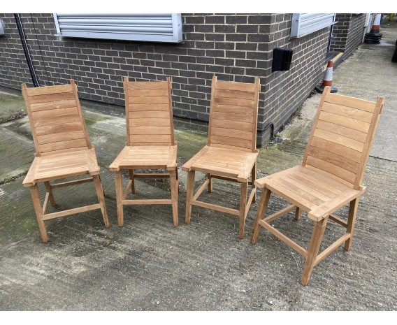 Set of 4 Art Deco Chairs - Used: Ex-Display