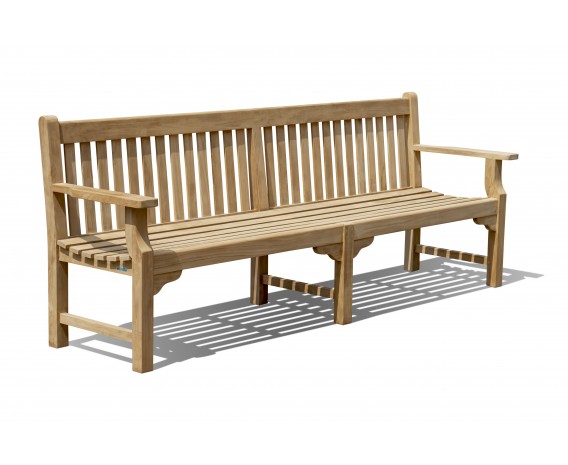 Taverners Large outdoor Bench - 2.4m