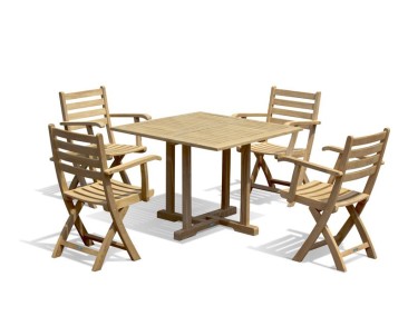 Canfield Square 1m Dining Set with 4 Suffolk Chairs