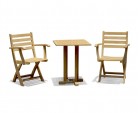 Canfield Small Square 60cm Dining Set with 2 Suffolk Chairs