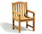 Balmoral Teak 2.5m Dining Set with 8 Clivedon Chairs