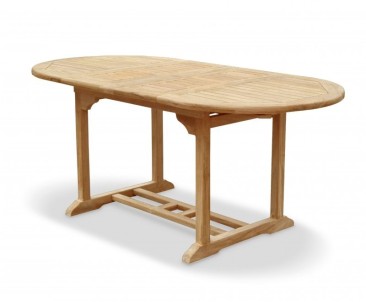 Brompton Bijou Double Leaf Extending Table 1.2-1.8m & 6 Yale Chairs