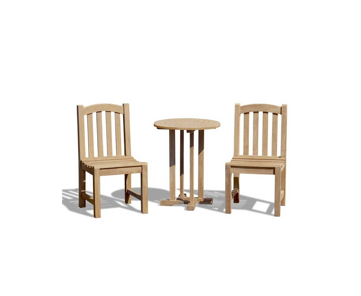 Canfield 60cm Garden Table Set with Clivedon Chairs