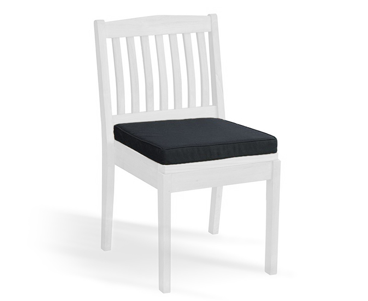 Black Outdoor Chair Cushion Bundle of 4 New End of line
