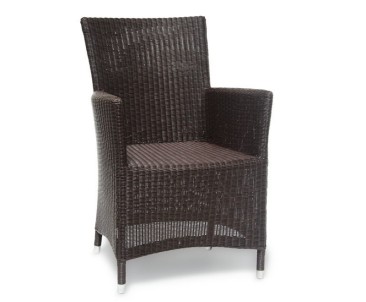 Riviera Java Brown Tall Armchair - New: End of line