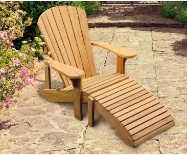 New England Teak Adirondack Chair