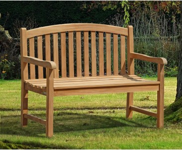 Clivedon Garden Bench 1.2m - 2 Seater Garden Benches