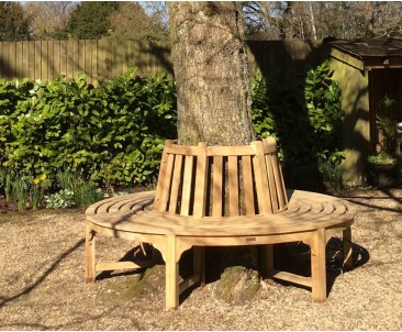 Teak Circular Tree Seat - 180cm