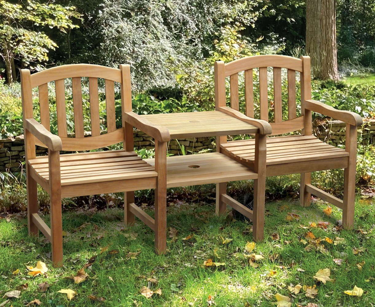 Ascot Vista Teak Companion Seat