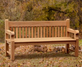 Banchory Teak Garden Bench – 1.8m