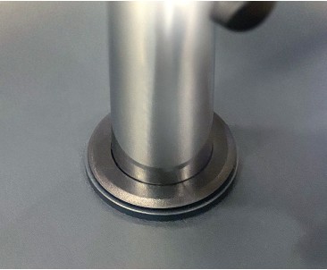 20kg Garden Parasol Base - Stainless Steel Tube
