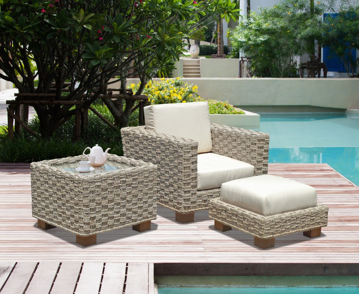 Seagrass Sofa Set