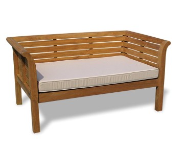 5ft Teak Garden Outdoor Daybed - Garden Benches