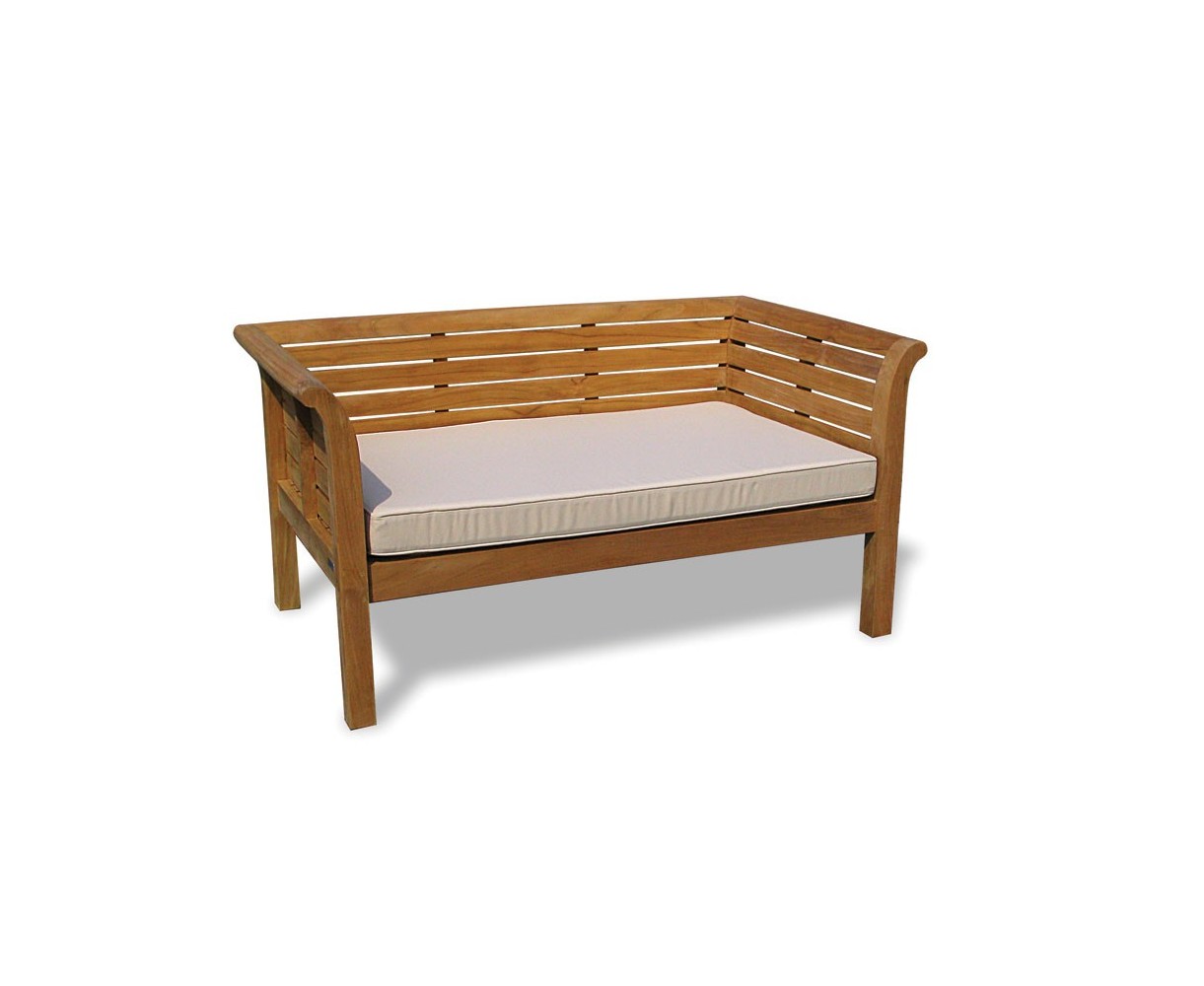 5ft Teak Garden Outdoor Daybed