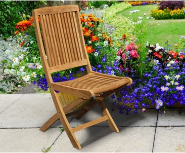Rimini Teak Garden Folding Chair