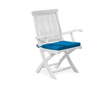 Folding Outdoor Chair Cushion With Ties