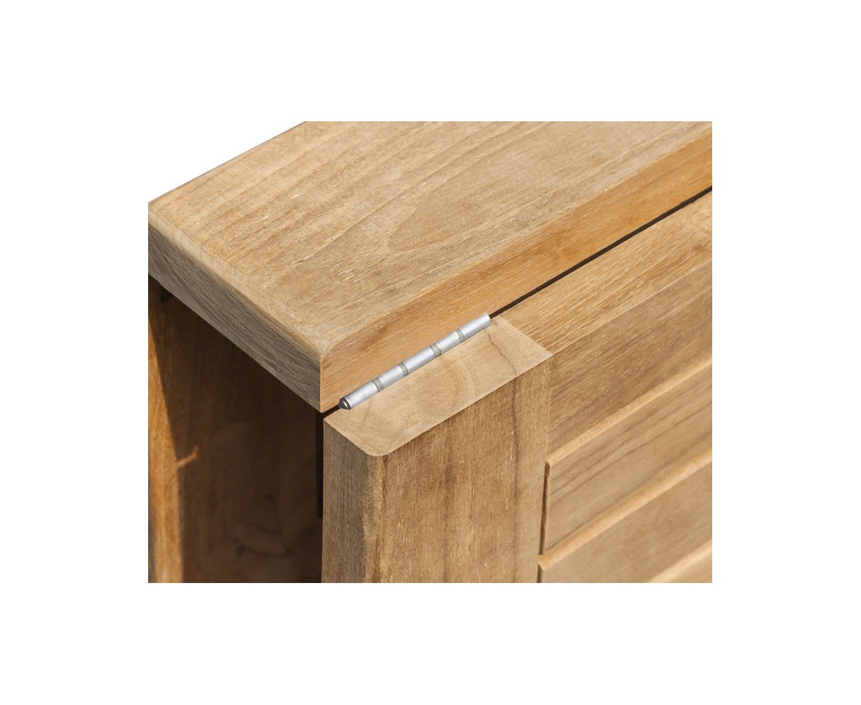 Berrington Teak Gateleg Octagonal Garden Table - 120cm