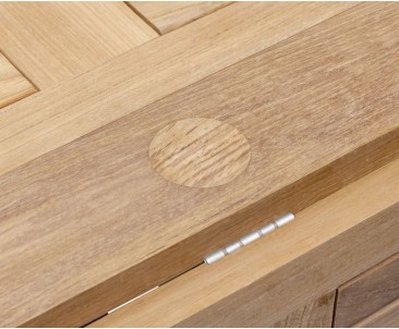 Berrington Teak Folding Round Gateleg Table - 120cm