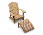 New England Teak Adirondack Chair
