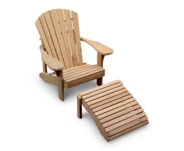 New England Teak Adirondack Chair