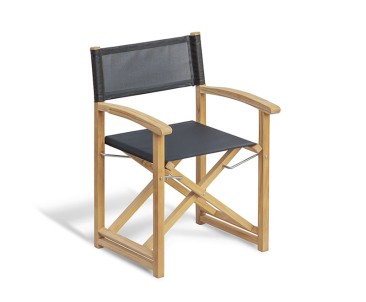 Sandringham 0.8m Table with 4 Director’s Chairs