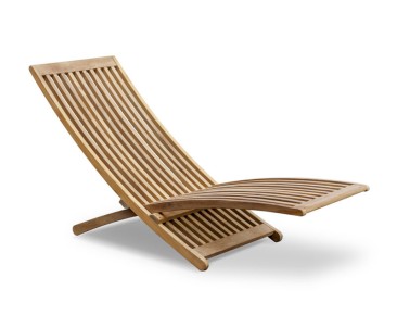 Chelsea Modern Teak Lounger