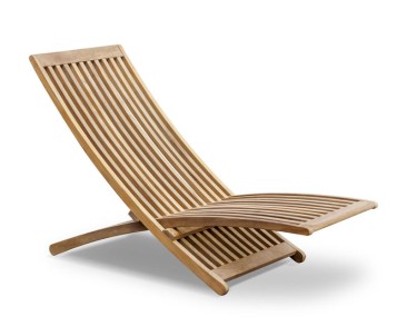 Chelsea Modern Teak Lounger