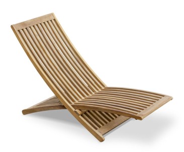 Chelsea Modern Teak Lounger