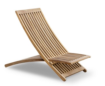 Chelsea Modern Teak Lounger