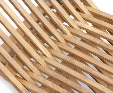 Chelsea Modern Teak Lounger