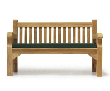 Balmoral 5ft Teak Park - Street Bench |  Heavy Duty Garden Bench