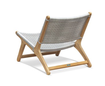 Woven Lounge Chair - Flat Weave
