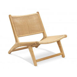 Amalfi Lounge Chair - Flat Weave