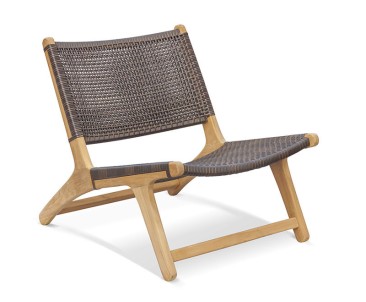 Amalfi Lounge Chair - Flat Weave