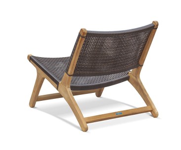 Woven Lounge Chair - Flat Weave