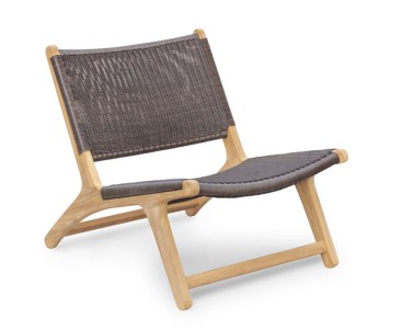 Woven Lounge Chair - Loom Weave