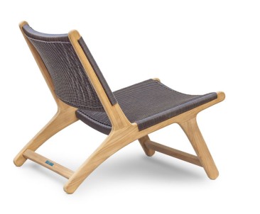 Woven Lounge Chair - Loom Weave