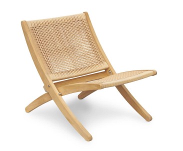 Woven Foldable Lounge Chair