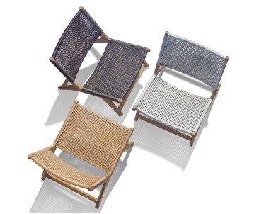 Amalfi Lounge Chair - Flat Weave