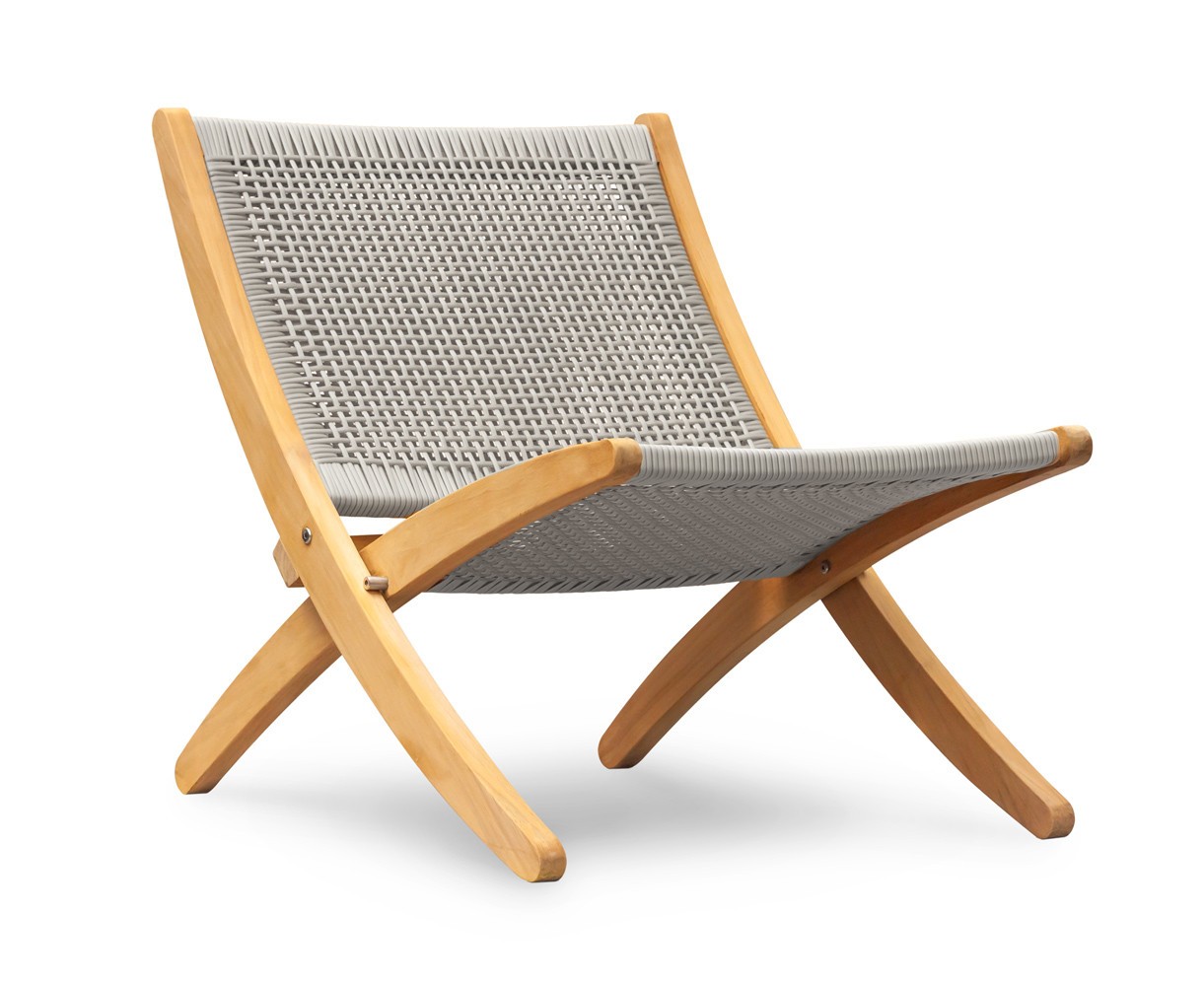 Woven Foldable Lounge Chair